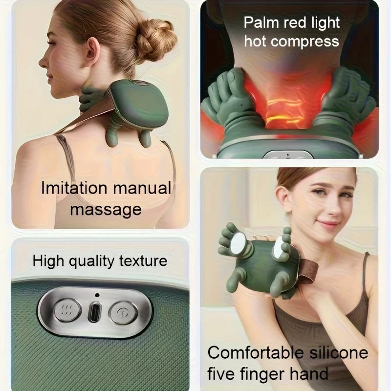 Wireless Hand Simulation Body Massager