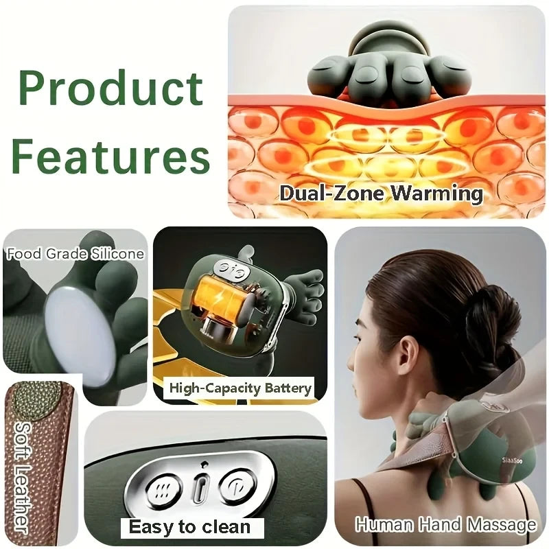 Wireless Hand Simulation Body Massager